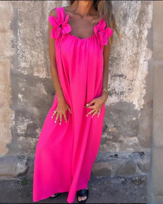 BLUMA | GEBLÜMTES MAXIKLEID