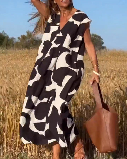 KIANA™ - KLEID MIT V-AUSSCHNITT
