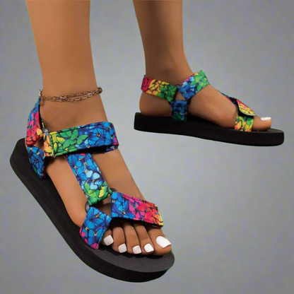 Heriberta | Vegane Hanf-Sandalen aus handgewebtem Naturmaterial