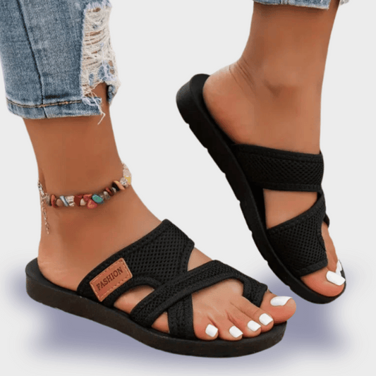Greta | Atmungsaktive Mesh-Sandalen in Premiumqualität