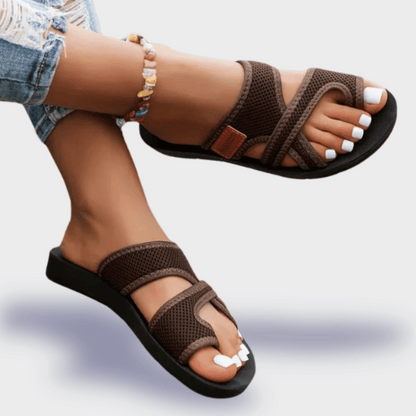 Greta | Atmungsaktive Mesh-Sandalen in Premiumqualität