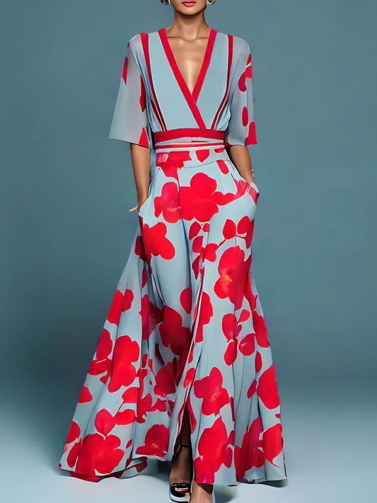 Querina – Elegantes Top & Rock Set