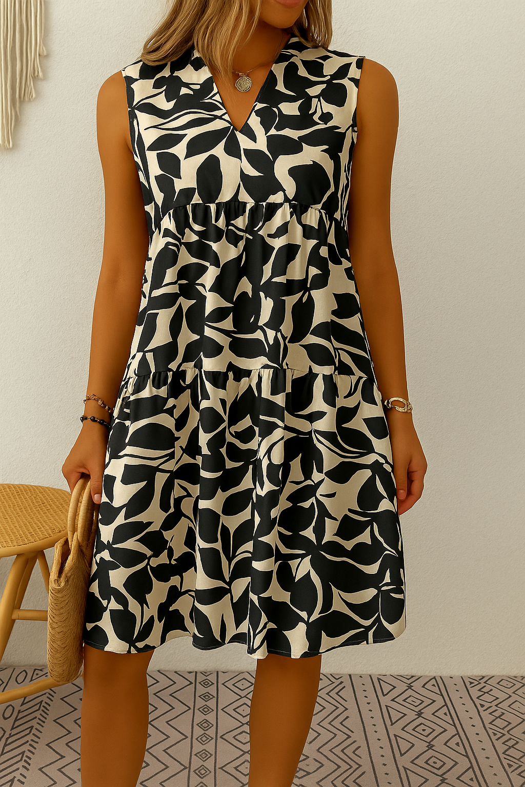 Tessa - Sommer Midi Kleid