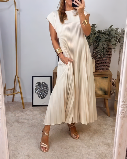 Laurine – Elegantes langes Kleid im klassischen Stil
