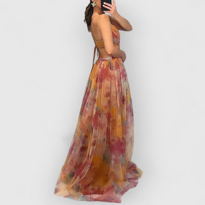 Verity - Maxikleid mit Blumenprint