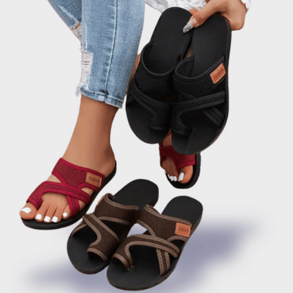 Greta | Atmungsaktive Mesh-Sandalen in Premiumqualität