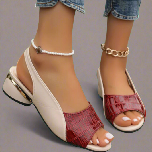 Margund | Bequeme Sandalen mit stabilem Absatz