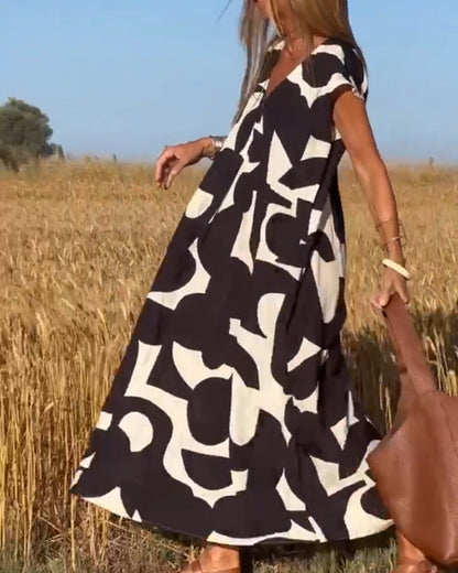 KIANA™ - KLEID MIT V-AUSSCHNITT