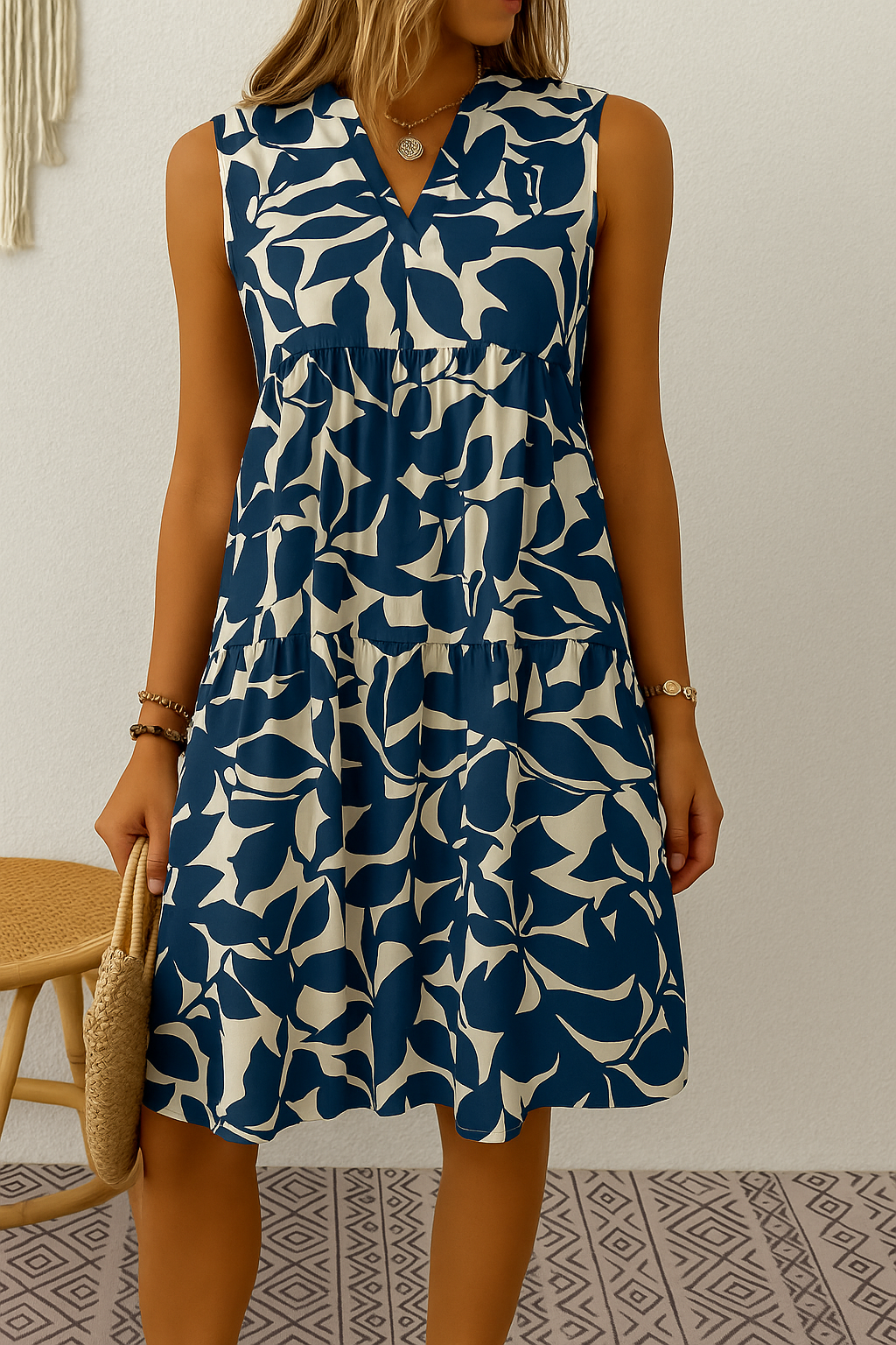 Tessa - Sommer Midi Kleid