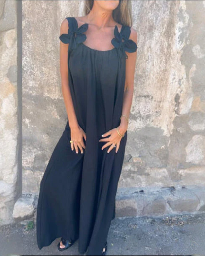 BLUMA | GEBLÜMTES MAXIKLEID