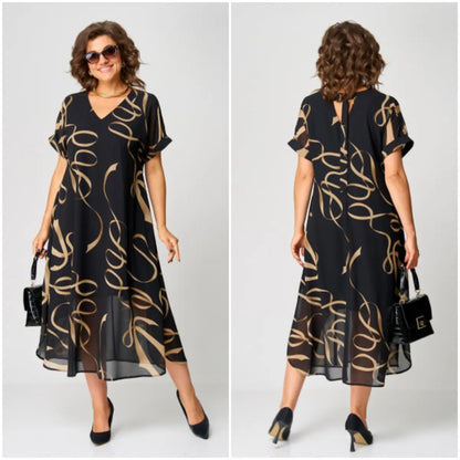Hannah Chiffonkleid | Bequem und atmungsaktiv