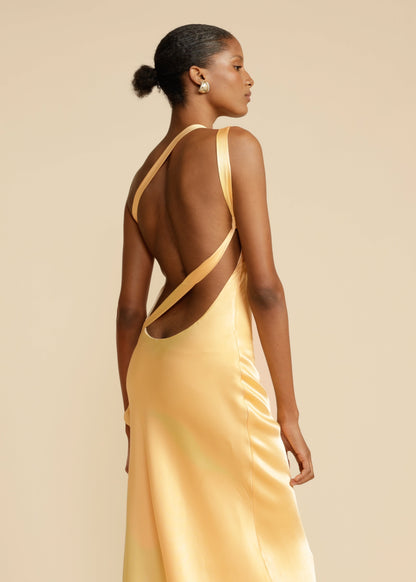 Muriel - Elegantes langes Kleid
