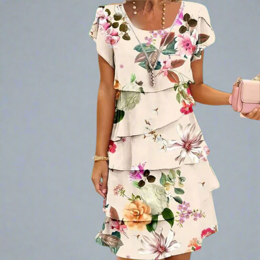 Lorenza | Elegantes Maxikleid für Sommer und Anlass