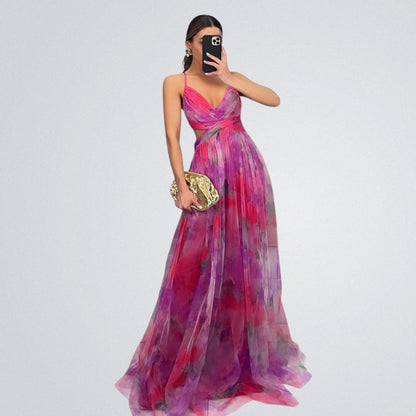 Verity - Maxikleid mit Blumenprint