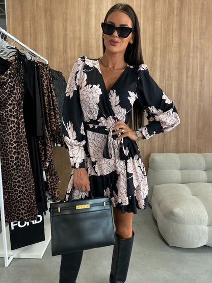 Elvissa - Floral Mini Kleid