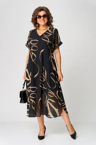 Hannah Chiffonkleid | Bequem und atmungsaktiv