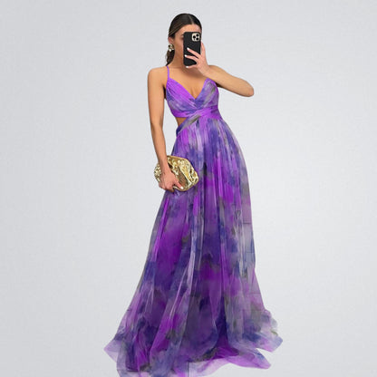 Verity - Maxikleid mit Blumenprint