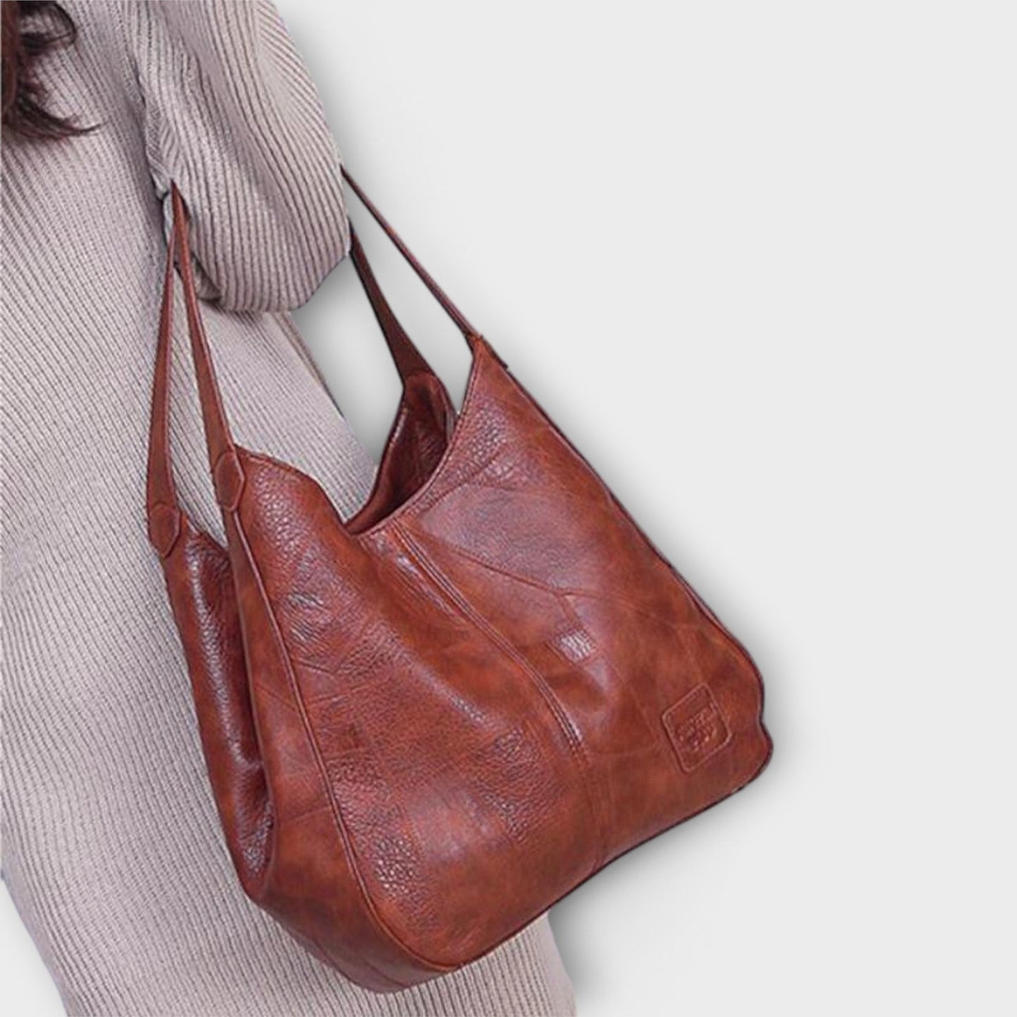 Léora. - Vintage-Ledertasche