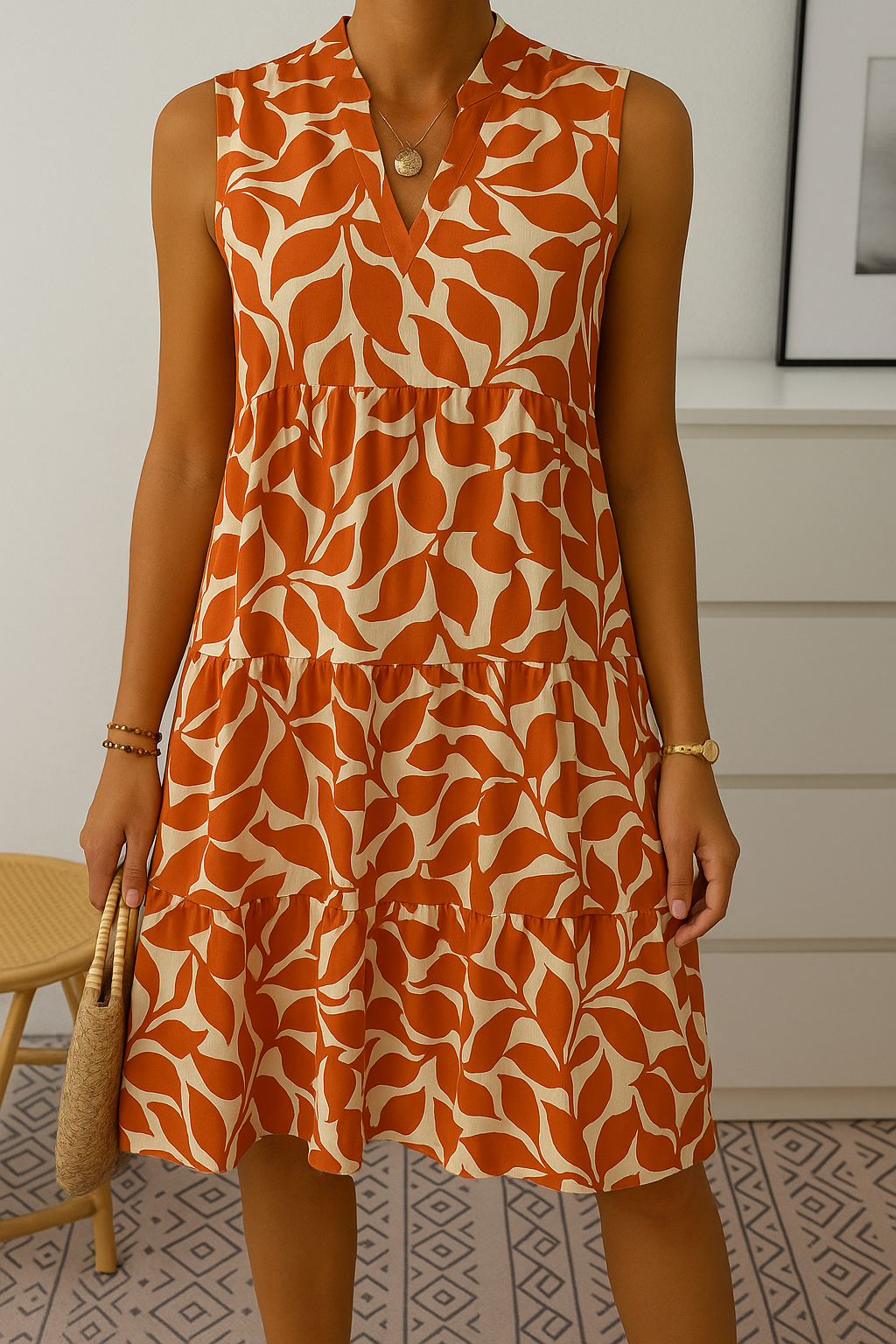 Tessa - Sommer Midi Kleid