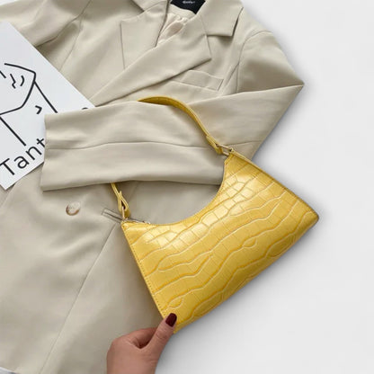 Léora. Glänzende Ledertasche