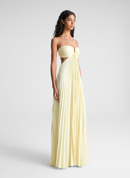 Gaby | Faltendes Sonnenaufgangs-Kleid