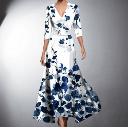 Cordula – Klassisches geblümtes Kleid