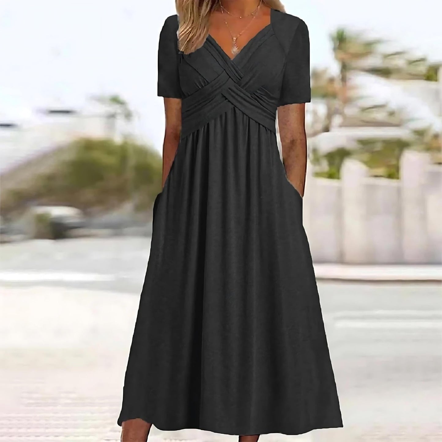 Sienna | Midikleid mit Bauchschutz