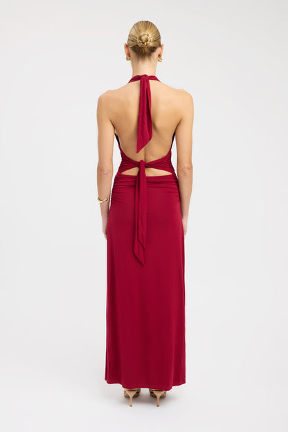 Sariah | Elegantes Halter-Maxikleid
