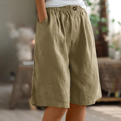 Lilly | Bequeme Shorts mit elastischem Bund und Tasche