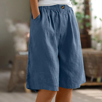 Lilly | Bequeme Shorts mit elastischem Bund und Tasche