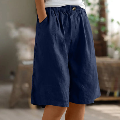 Lilly | Bequeme Shorts mit elastischem Bund und Tasche