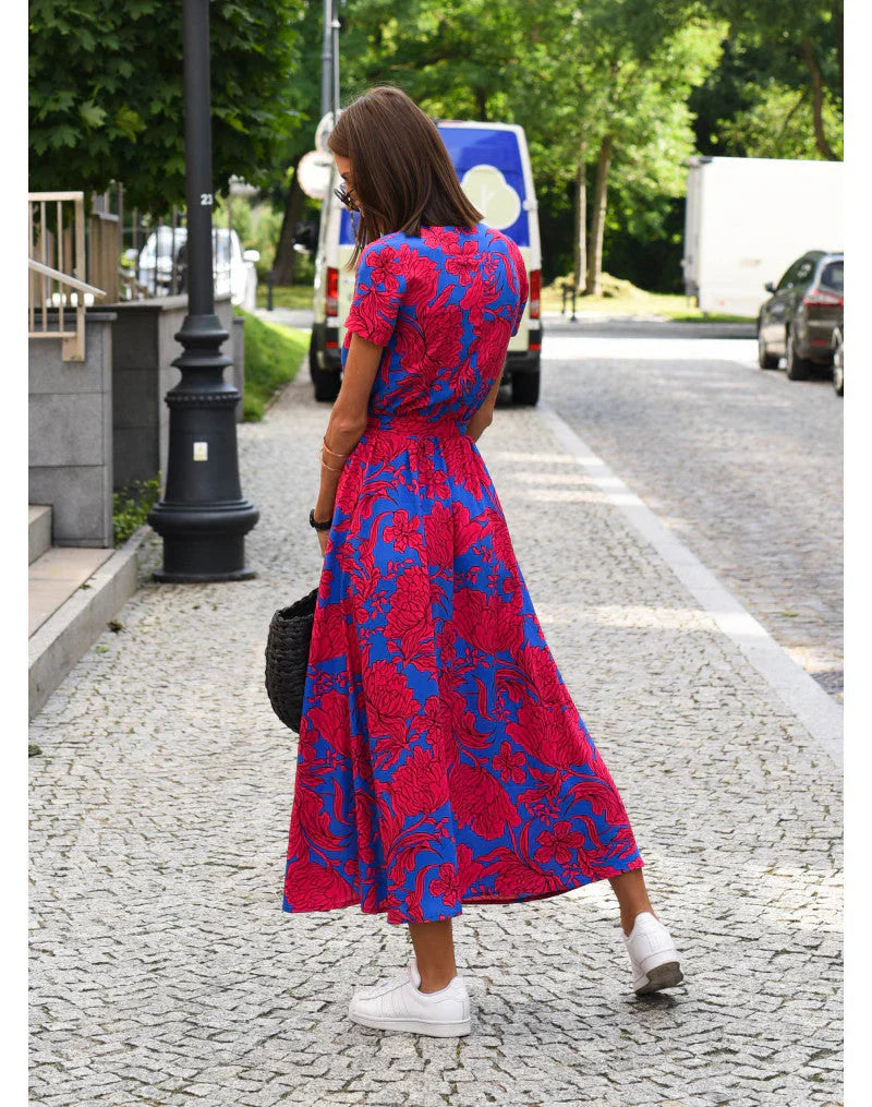 Eva | Stilvolles Kleid mit V-Ausschnitt