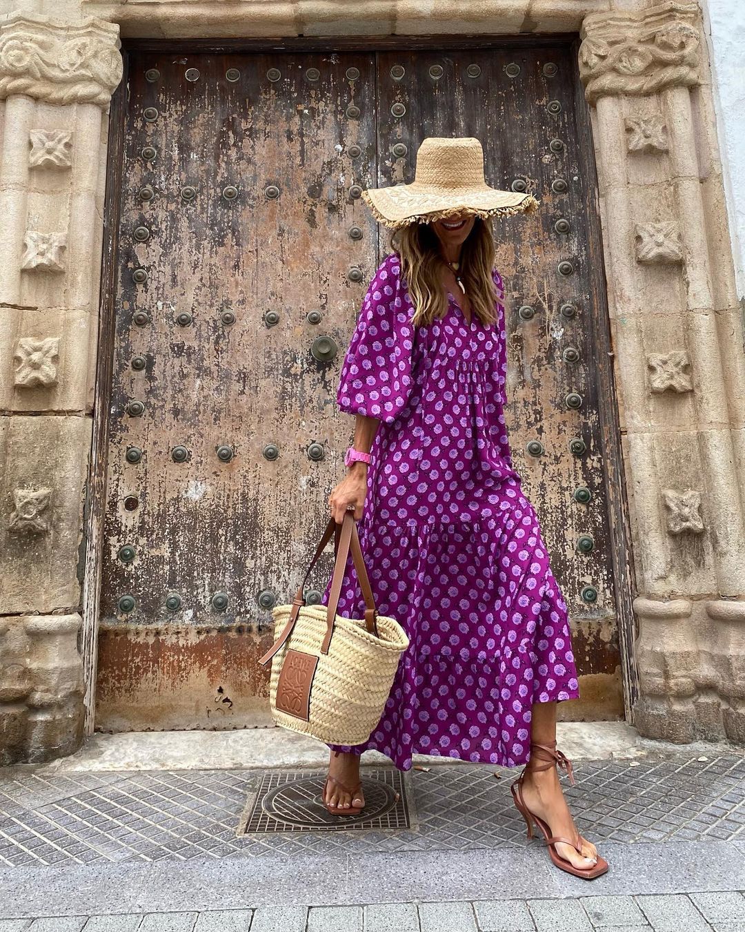 Corinna | Langes Kleid im Bohemian-Stil