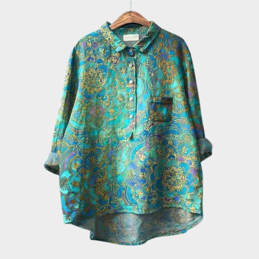 Mayla | Premium Bluse mit floralen Mustern