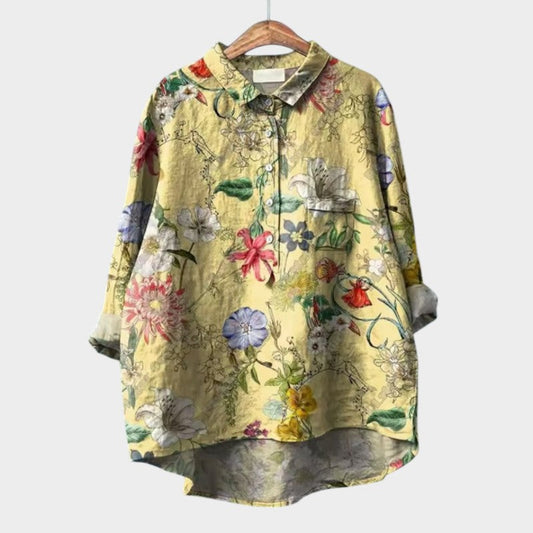 Livia | Bluse Premium mit Spitzenbesatz