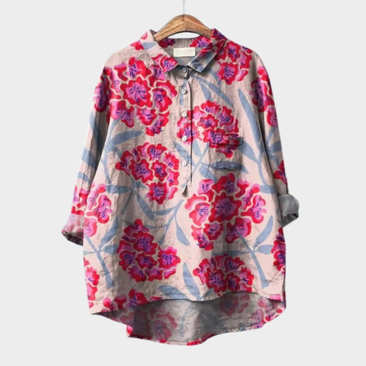 Lena | Premium Bluse mit Spitze