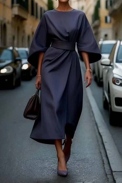 Louise | Elegantes Kleid mit Lanternenärmeln
