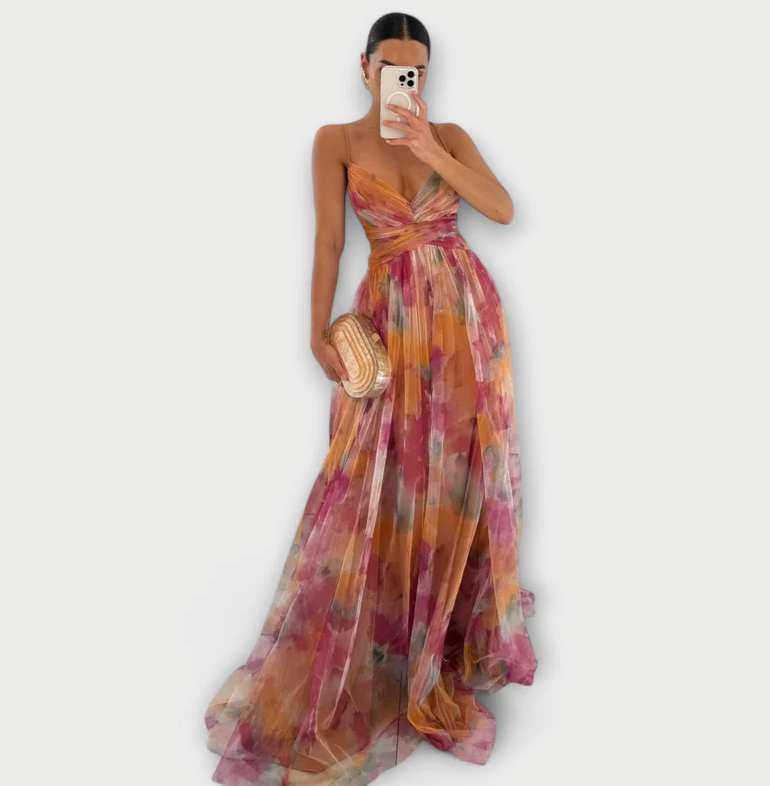 Alina – Anmutiges, fließendes Kleid für jeden Anlass