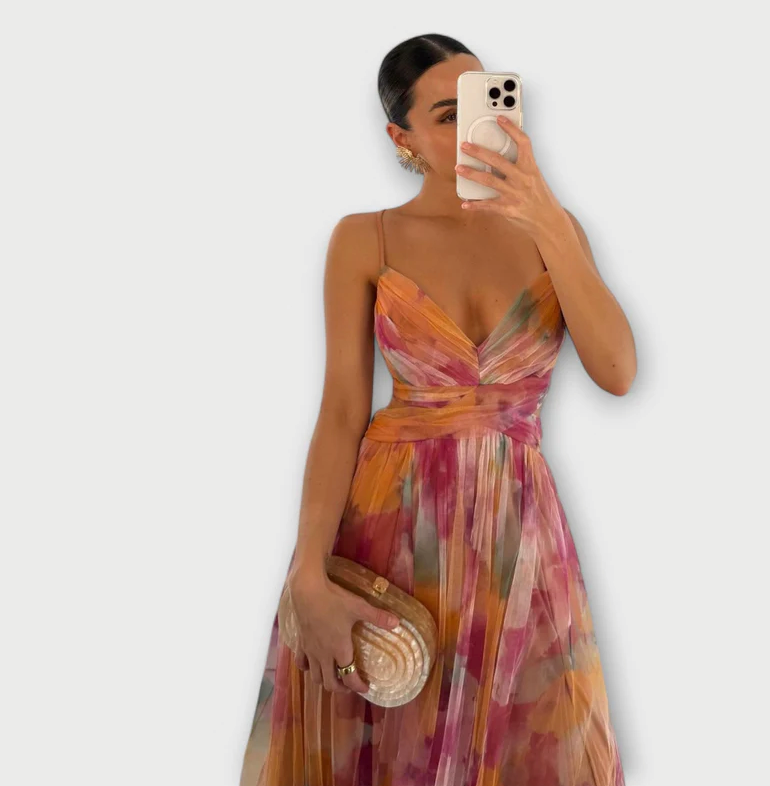 Alina – Anmutiges, fließendes Kleid für jeden Anlass