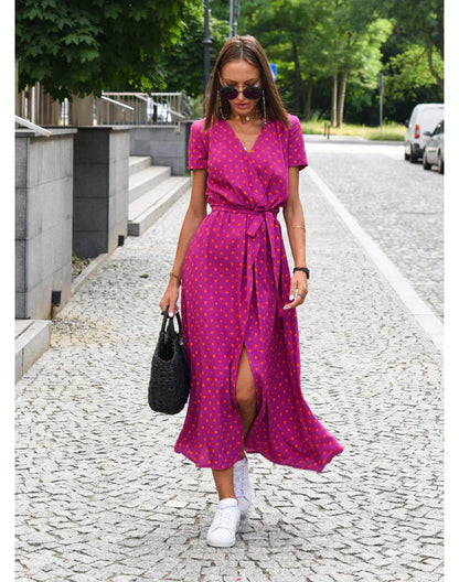 Eva | Stilvolles Kleid mit V-Ausschnitt