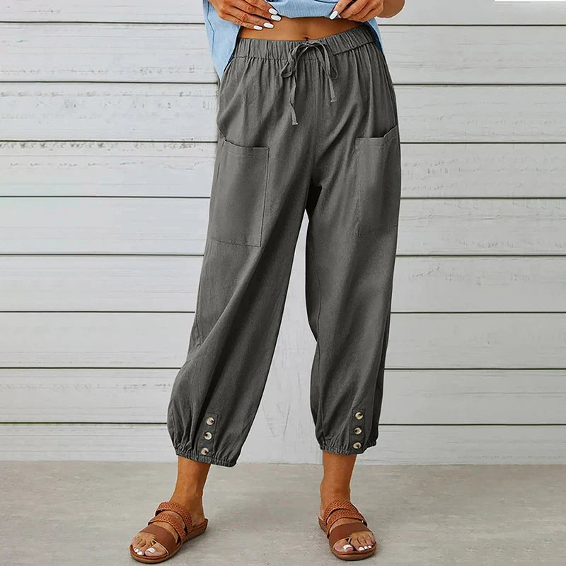Alaina | Haremshose mit hoher Taille