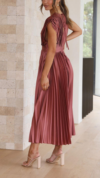 Alexis - Elegantes Faltenkleid