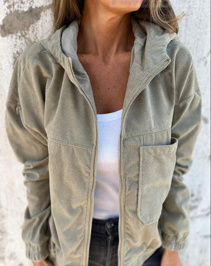 Veronika - Cord Stoffjacke