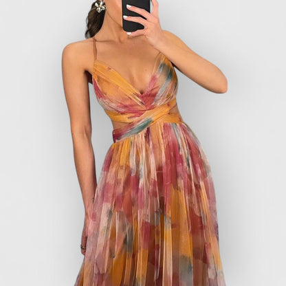 Verity - Maxikleid mit Blumenprint
