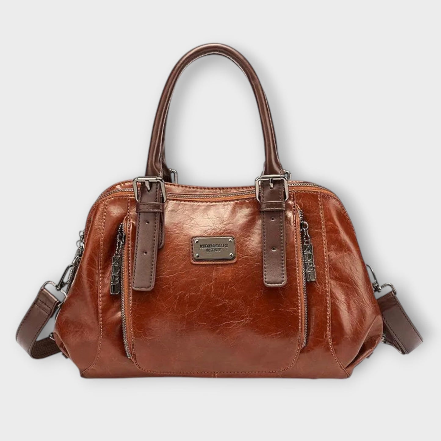 Léora. - Elegante Vintage-Schultertasche