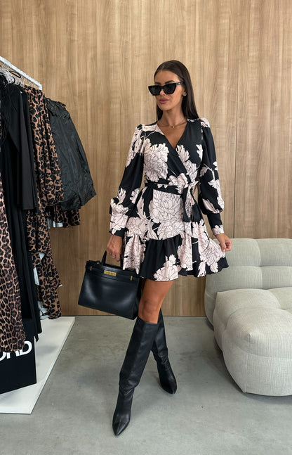 Elvissa - Floral Mini Kleid