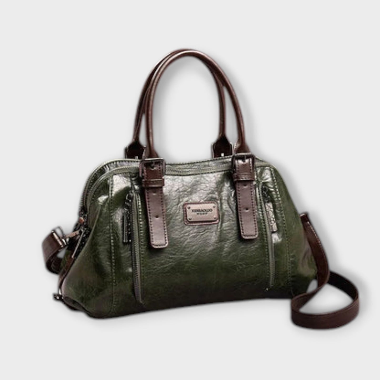 Léora. - Elegante Vintage-Schultertasche