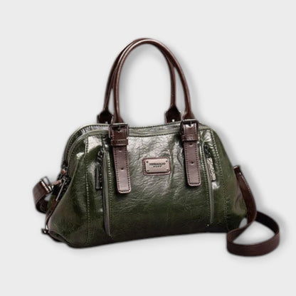 Léora. - Elegante Vintage-Schultertasche