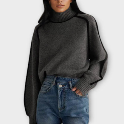 Emilie - Weicher & eleganter Rollkragenpullover