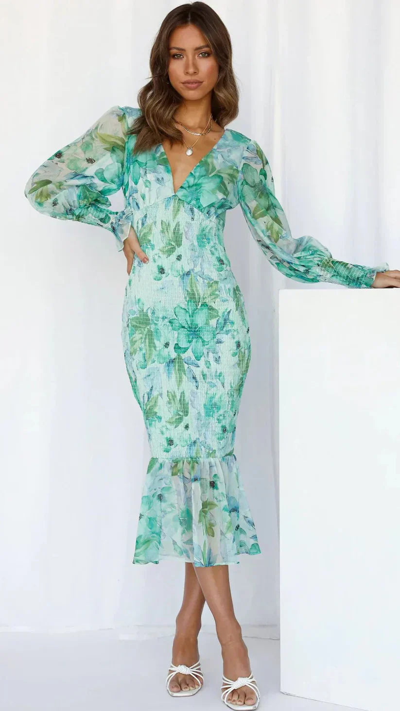 Miley - Kleid mit Blumenmuster